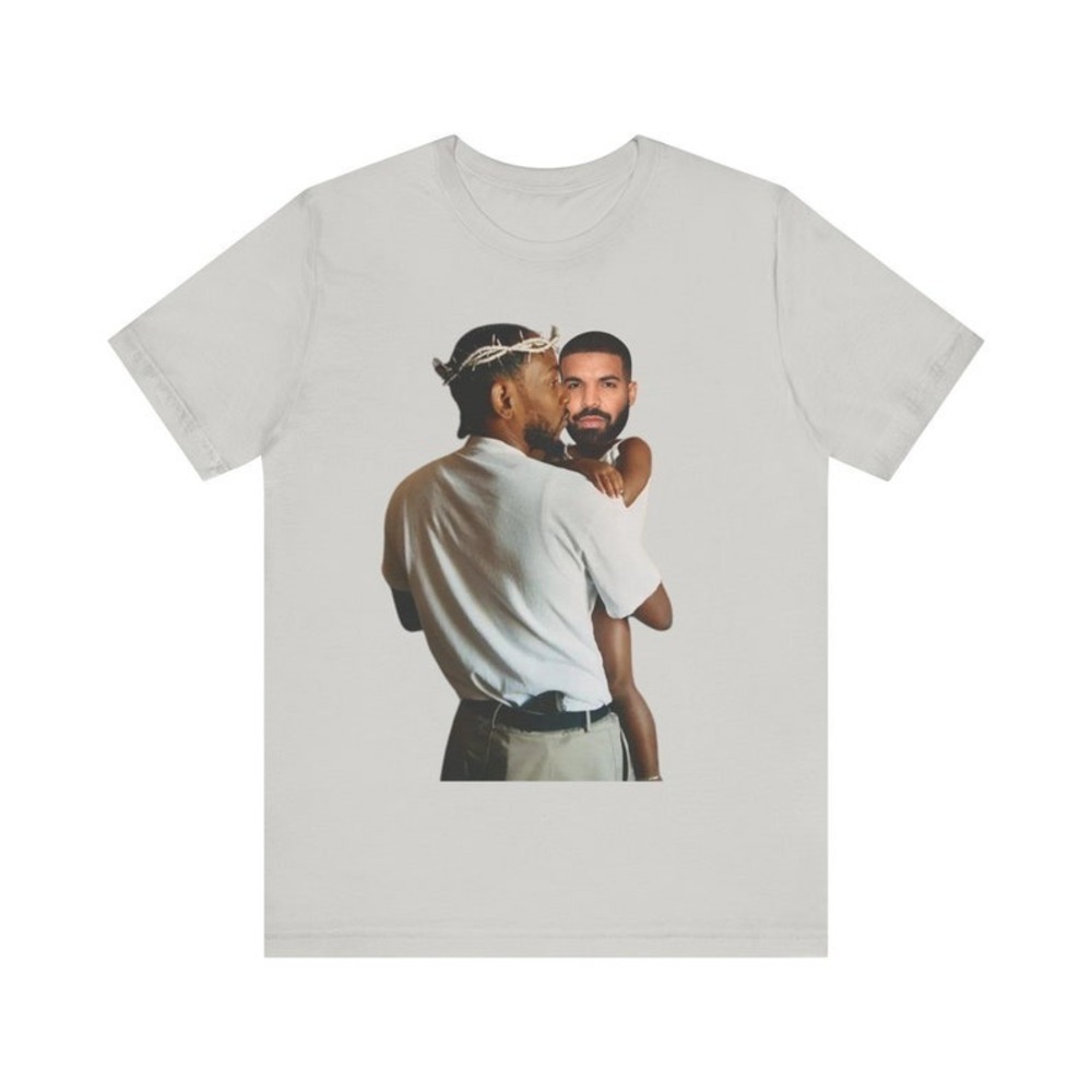 Kendrick Holding Baby Drake Beef - Drake Shirt